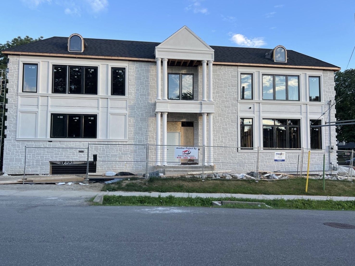 Exterior Moulding Installation